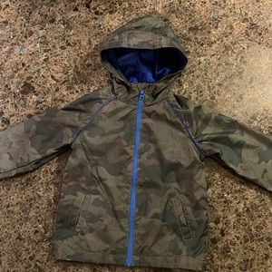 Joe Fresh lightweight nylon Camouflage Wind jacket Sz 18-24 Months 2T